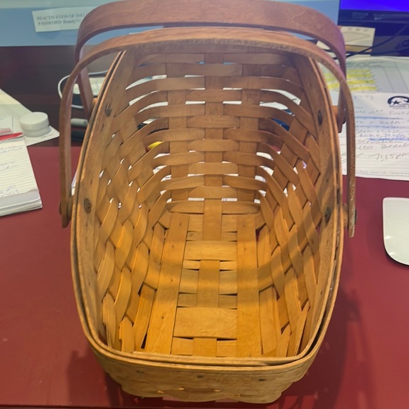 Longaberger Kitchen Longaberger Large Vegetable Basket 3x6x4 Poshmark